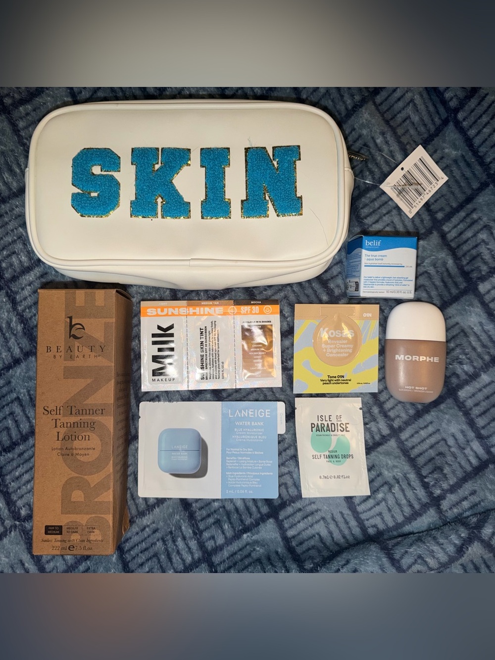 Beauty by Earth Self Tanning Lotion plus 7 samples